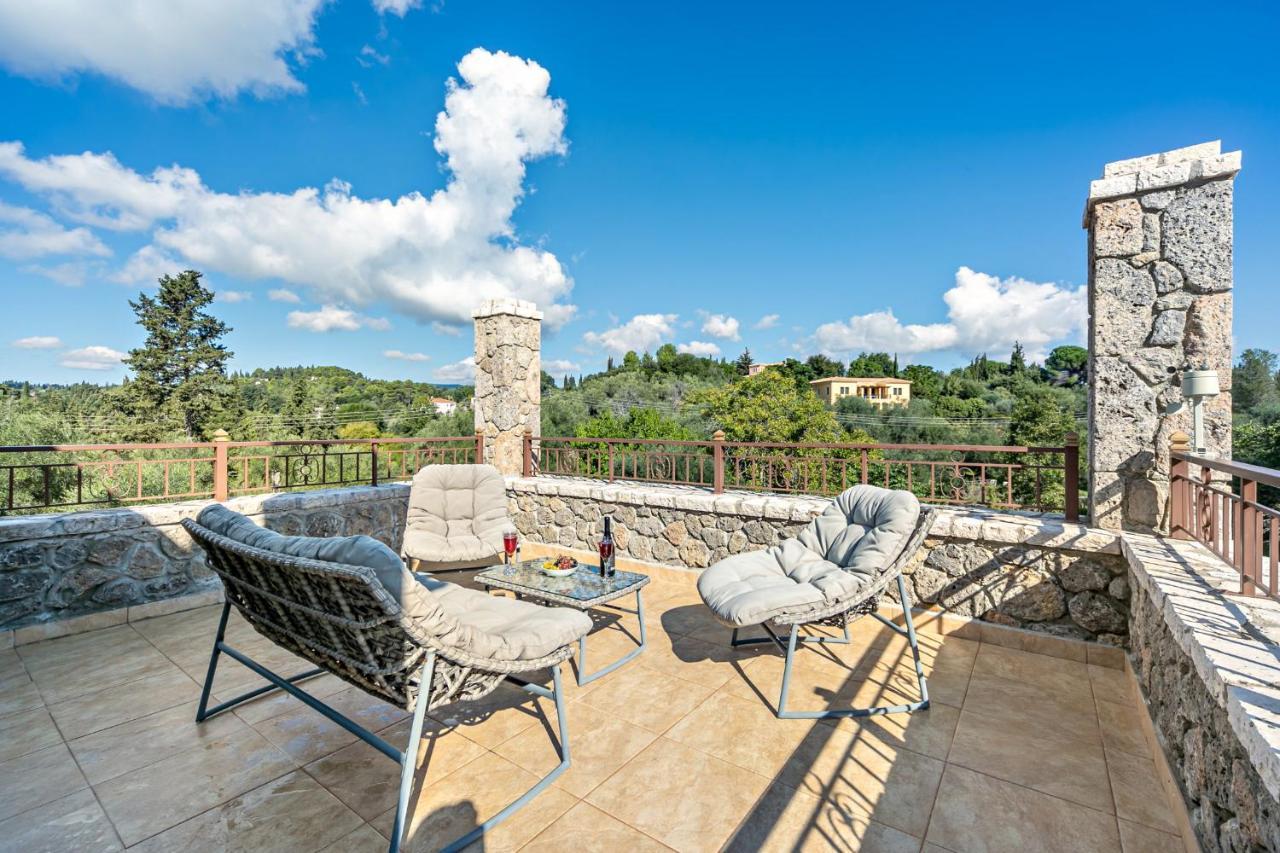 Filia Stone Villa Gouvia Exterior photo